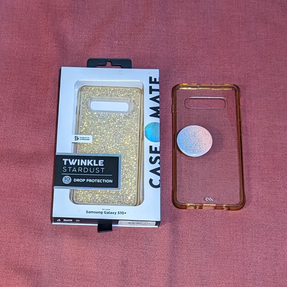 Nice Set of 2 Samsung S10+ Phone Cases